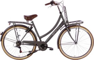 Spirit Transporter 6-Speed Damesfiets Mat-Grijs 50CM