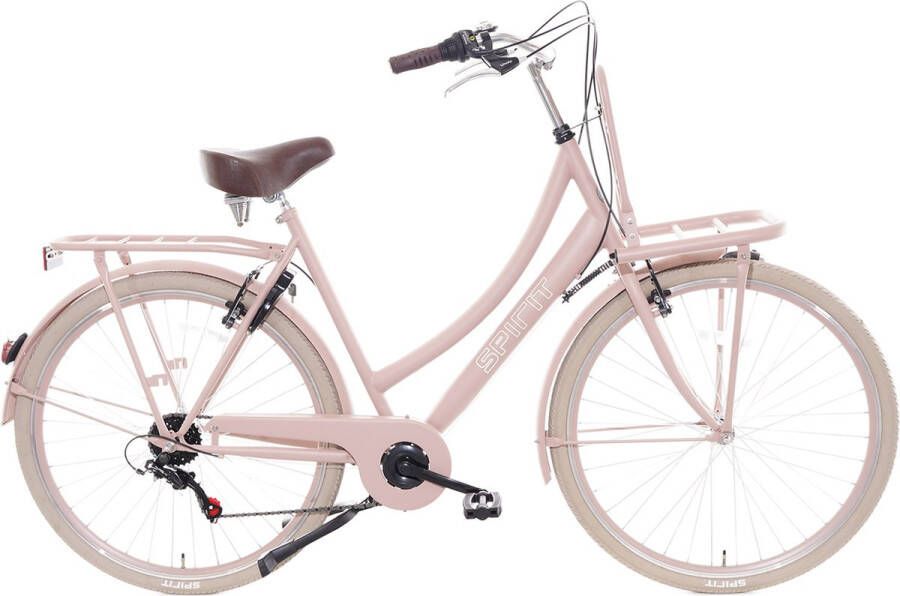Spirit Transporter 6-Speed Damesfiets Zalm 57cm