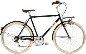 Spirit Valenti 6-Speed Herenfiets Zwart