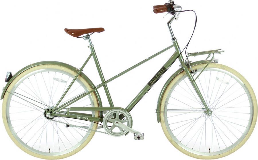 Spirit Valenti N3 Damesfiets Olijfgroen 57cm