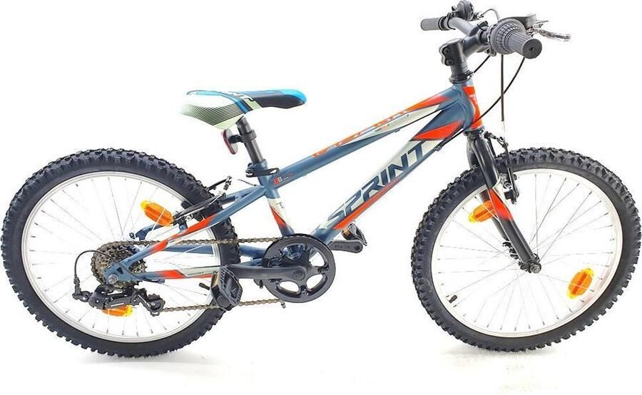 SPRINT CASPER Mountainbike 20inch Jongensfiets 6 versnellingen Shimano Blauw Framemaat 26 cm Kinderfiets BK21SI0631 R3
