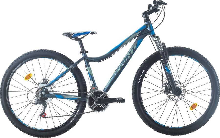 Sprint Hunter Mountainbike 27.5 inch 21 Versnellingen Shimano Aluminium Blauw Framemaat:48 cm