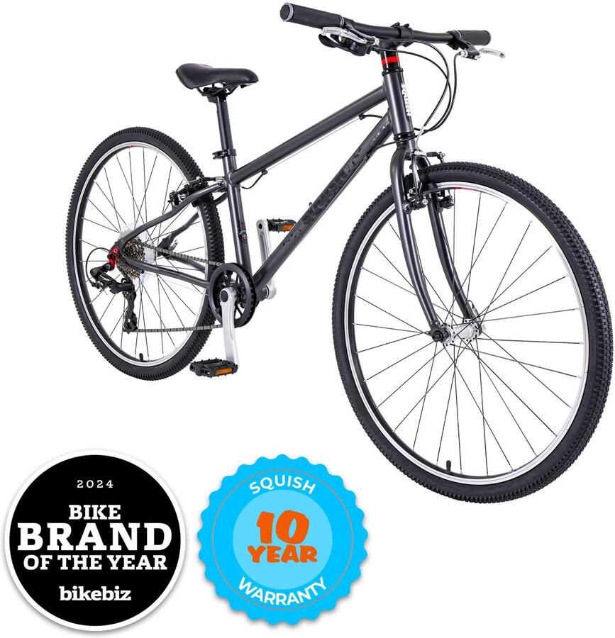 Squish 13 26 Dark Grey kinderfiets