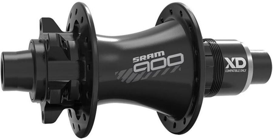 Sram Mtb 900 6b 11-12s Achternaaf Zwart 32H 9 12 x 135 142 mm