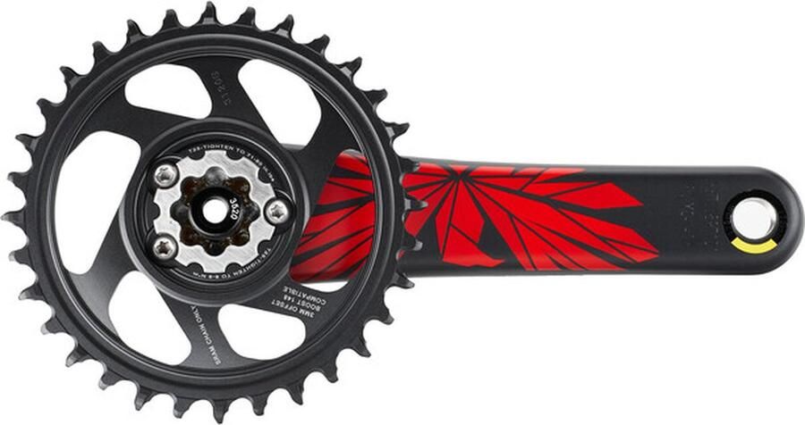 Sram MTB crankset Pdl X01 Eagle Sprbst+ Dm 32D Xsync2 Lunar Oxy (Bb N.I.)