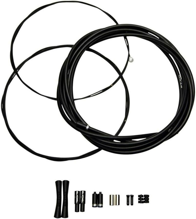 Sram Slickwire Pro Road mtb Shift Cable 4 Mm Kit Versnellingskabelset Zwart 1.1 x 2300 mm