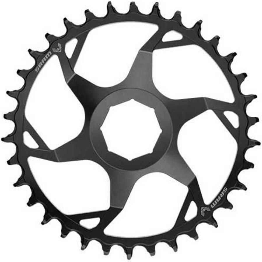 Sram T-type E-bike Brose Direct Mount Kettingblad Zilver 34t