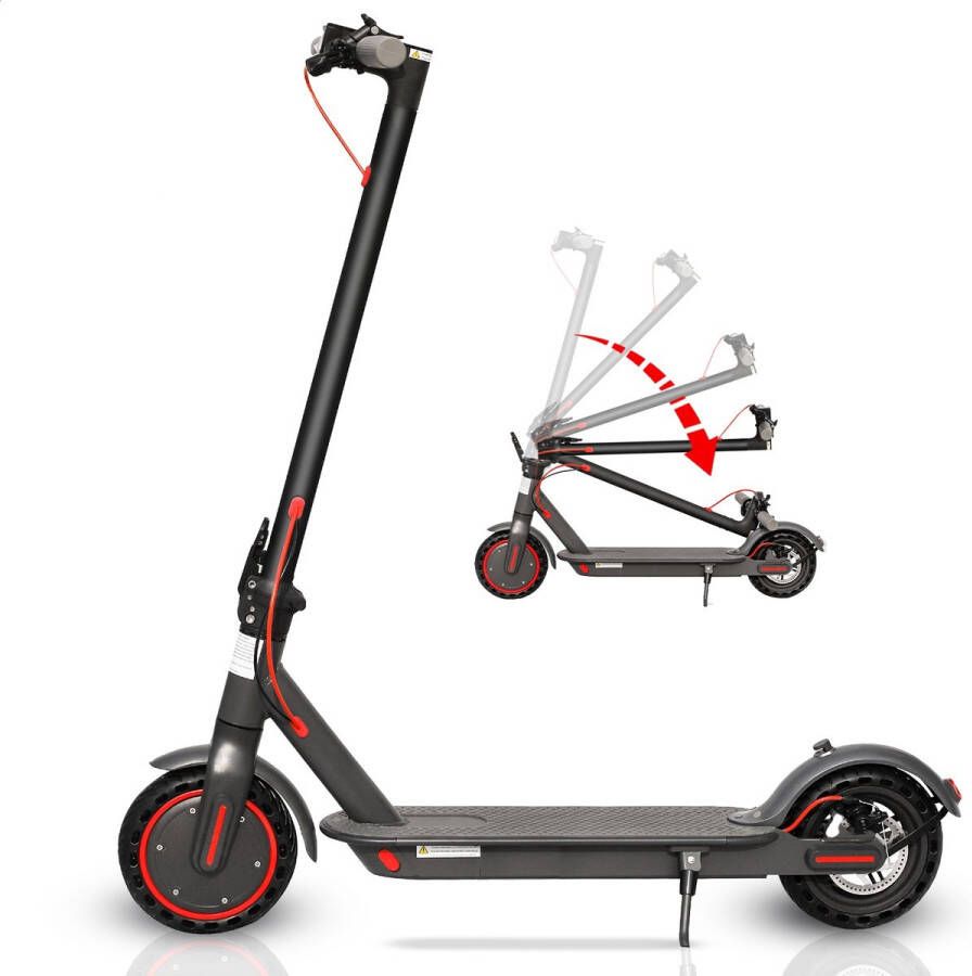 Stay-on Tuya Elektrische Step Voor Volwassenen Met Krachtige 350W Motor Snelheid tot 25km h Bereik tot 30km Compact Inklapbaar Inclusief Smart-App