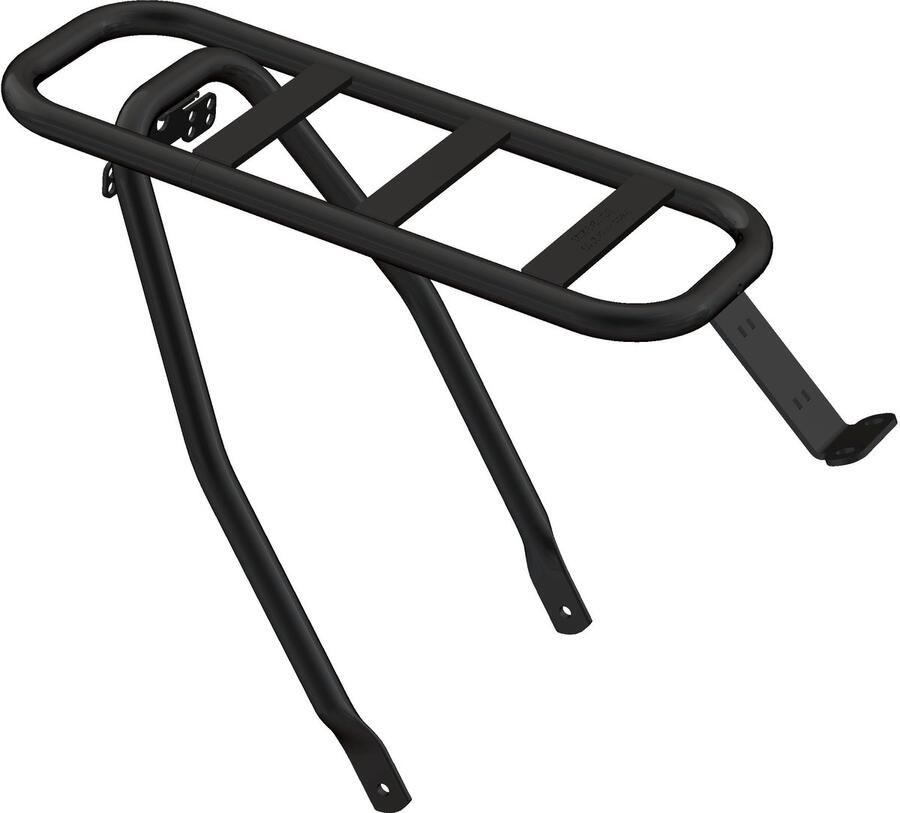 Steco universele bagagedrager voor Urban Arrow bakfiets zwart
