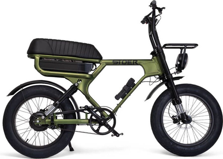 STOER Bikes S1+ Fatbike Groen 250W Elektrische Fatbike