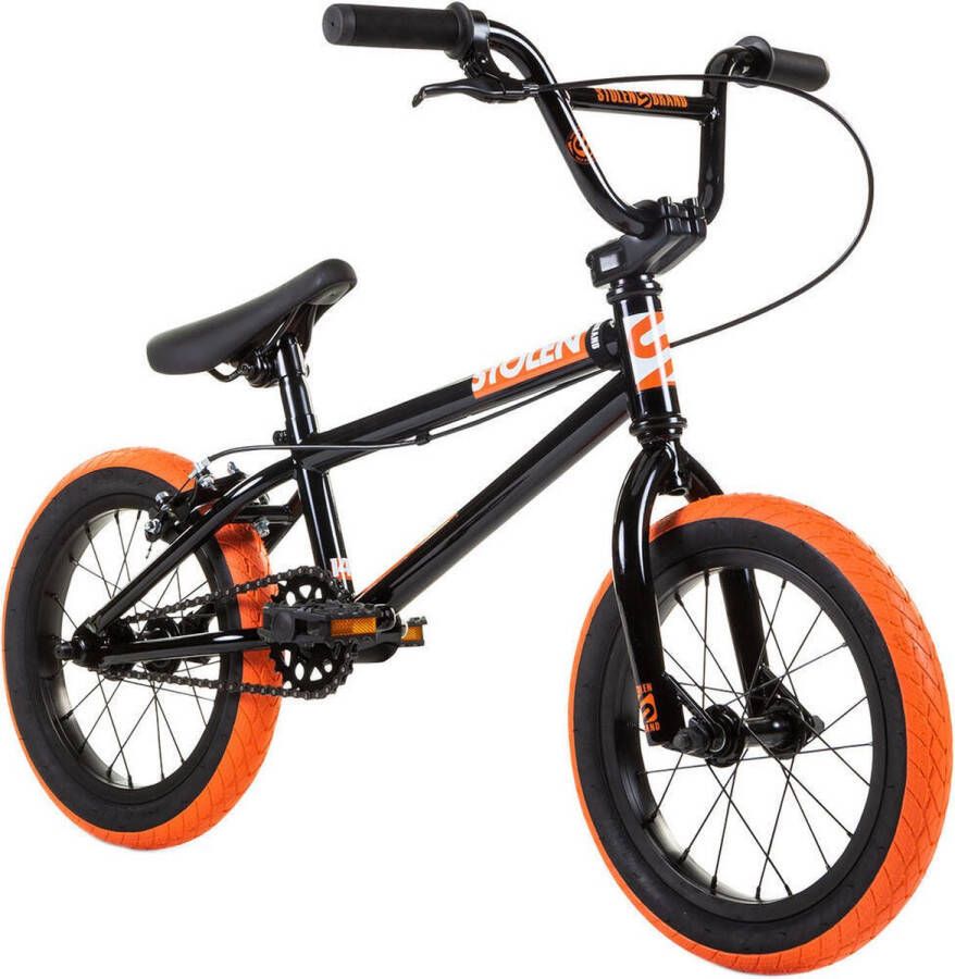 Stolen Agent 14'' 2022 Freestyle BMX Fiets (14.6|Zwart)