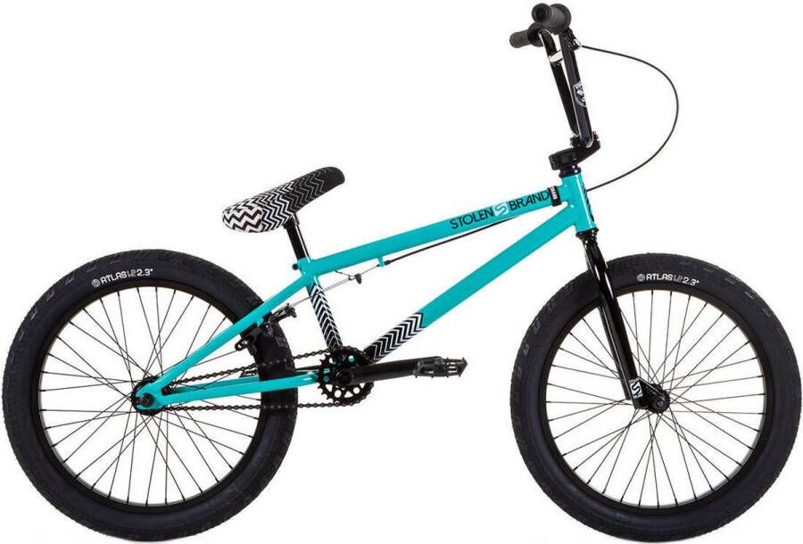 Stolen Compact 20'' 2022 Freestyle BMX Fiets (19.25|Caribbean Green)