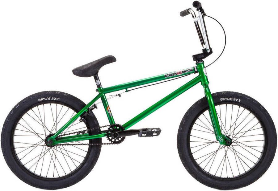 Stolen Heist 20'' 2022 Freestyle BMX Fiets (21|Dark Green)
