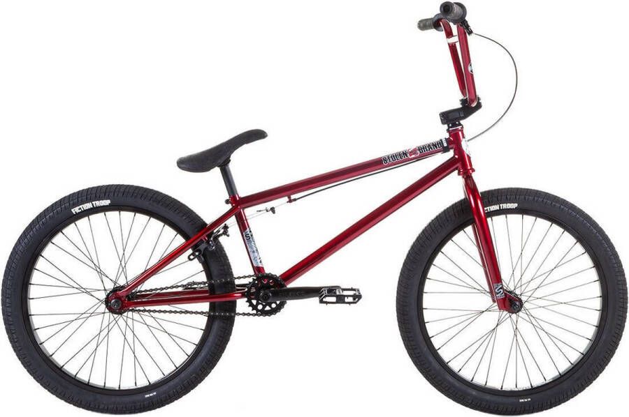 Stolen Spade 22'' 2022 Freestyle BMX Fiets (22.25|Metallic Red)