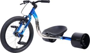 Sullivan Junior Big Wheel Slider Drift Trike met 18"" voorwiel and V rem blauw