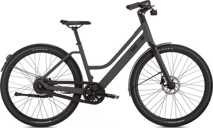 SUM Stealth M elektrische stadsfiets automaat 10 Ah grijs