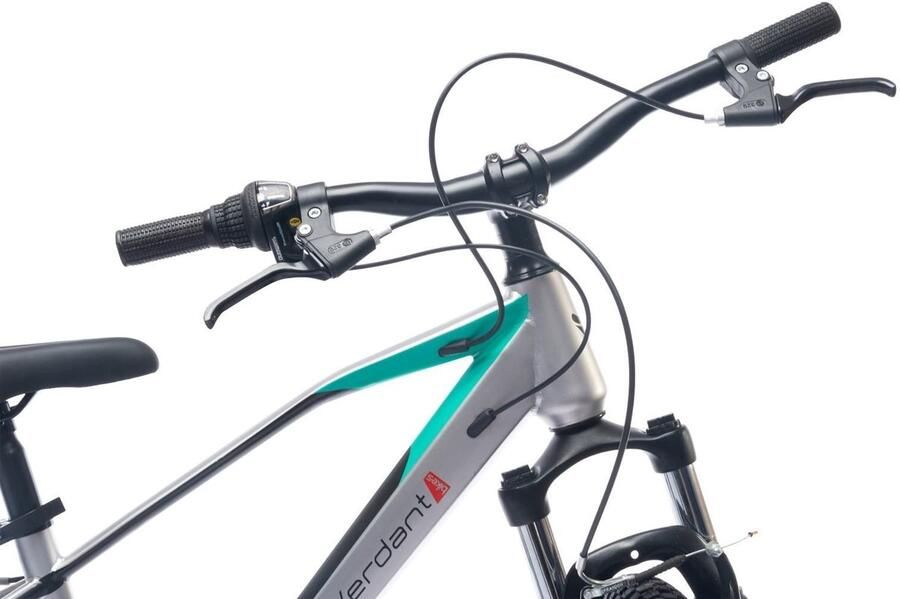 Sun Baby Verdant Kinderfiets voor jongens van 6 tot 10 jaar 20 inch 6 versnellingen Shimano kinderfiets verstelbare hoogte (Zilver)