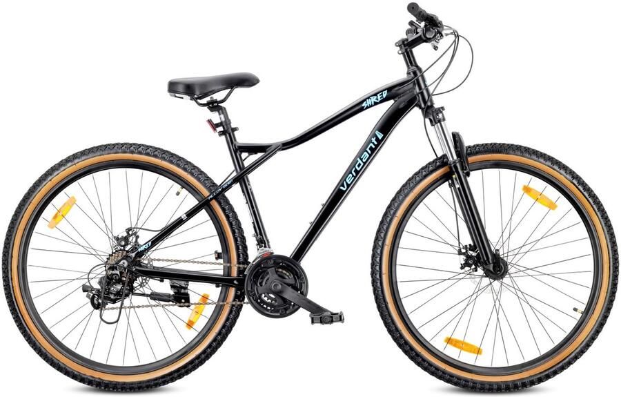 Sun Baby VERDANT SHRED Mountainbike 29 MTB-fiets voor en fiets 29 inch aluminium frame schijfrem 21 versnellingen Zwart