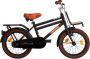 Supersuper Cooper Bamboo 16 Inch 31 cm Jongens Terugtraprem Matzwart - Thumbnail 1