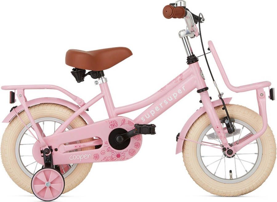 Supersuper Cooper 12 Inch 21 5 cm Meisjes Terugtraprem Roze