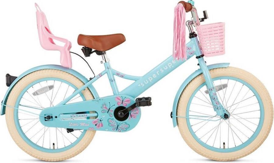 Supersuper Little Miss-s1 18 Inch 28 Cm Meisjes Terugtraprem Turquoise