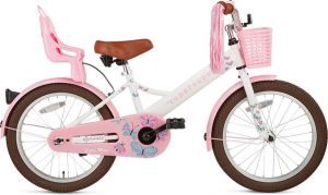 Supersuper Little Miss 18 Inch 28 cm Meisjes Terugtraprem Wit Roze