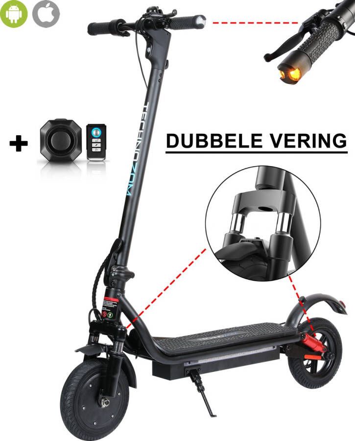 Technozom Techno RX2 2024 model Elektrische opvouwbare fiets Rijklaar Elektrische Fatbike Fatbikes E-Bike 25 km u 250W BAFANG motor 7 Versnellingen Voor en Achter veringen Compleet met slot + alarm + reistas + telefoonhouder Zwart