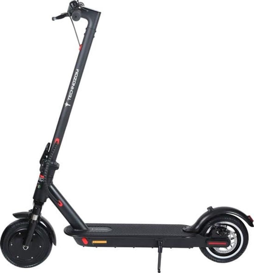 Technozom Techno GO Elektrische Step met Vering Inclusief Slot 350W motor 25 km u Bereik 25-35km Voorvering E-Step Met APP 8 5” Anti-lek Banden Zwart