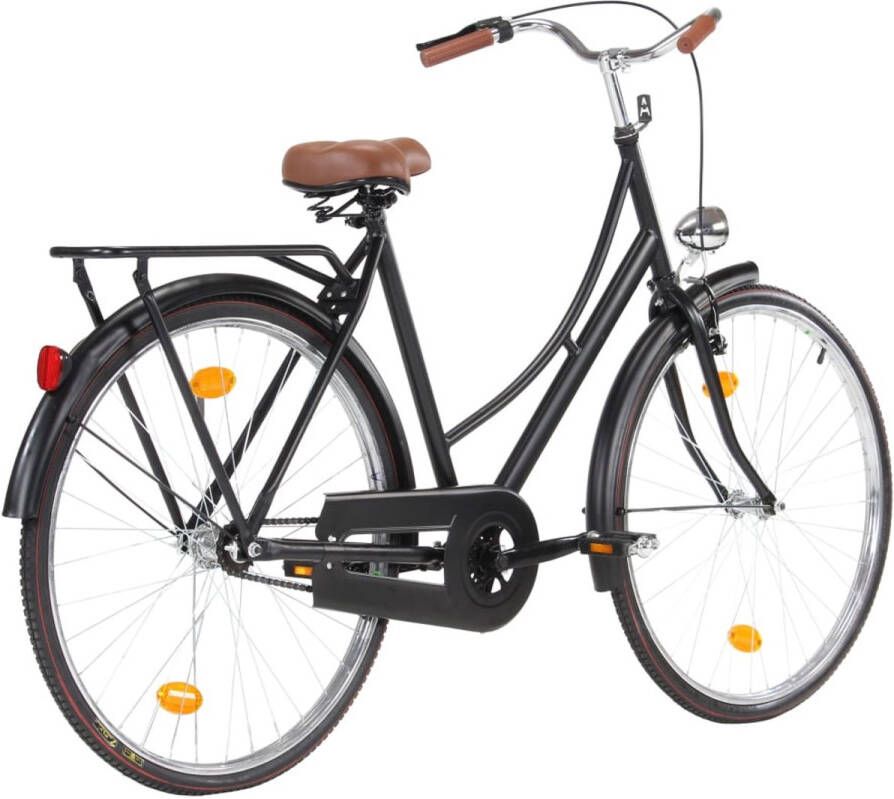 The Living Store Omafiets 28 inch 57 cm frame Damesfiets Omafiets Retro Fiets Stadsfiets Vintage Fiets
