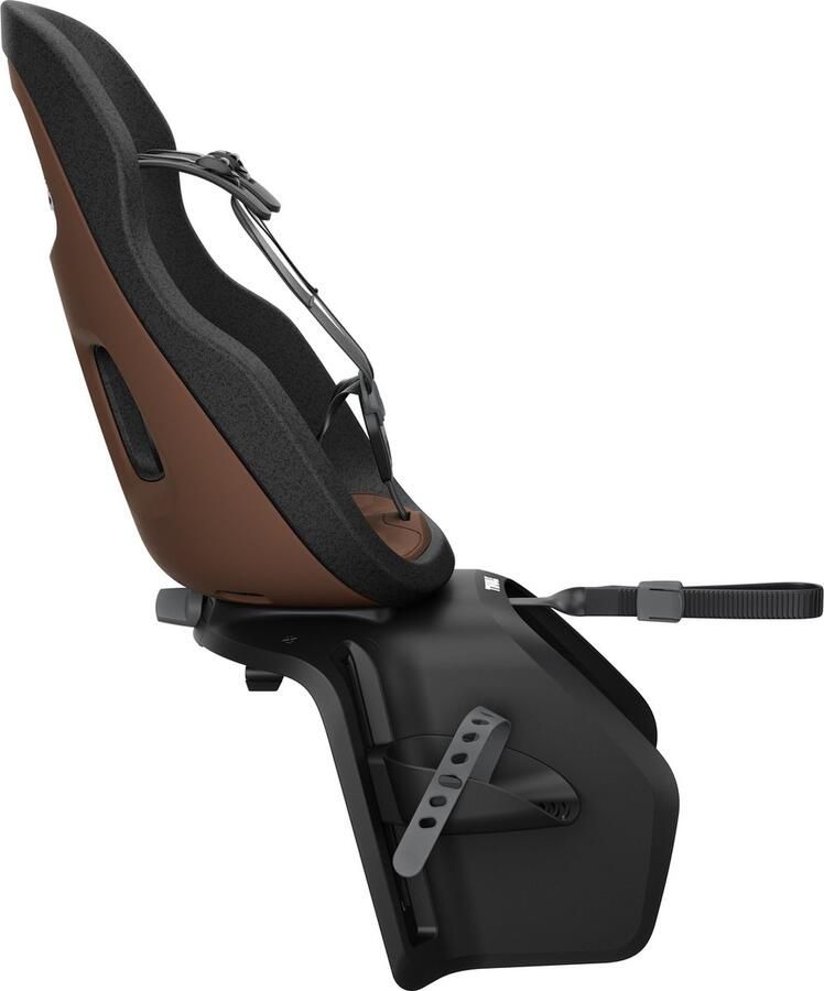Thule Yepp Nexxt 2 Maxi Fietsstoeltje Achter RM Bagagedrager E-bike Chocolade Bruin