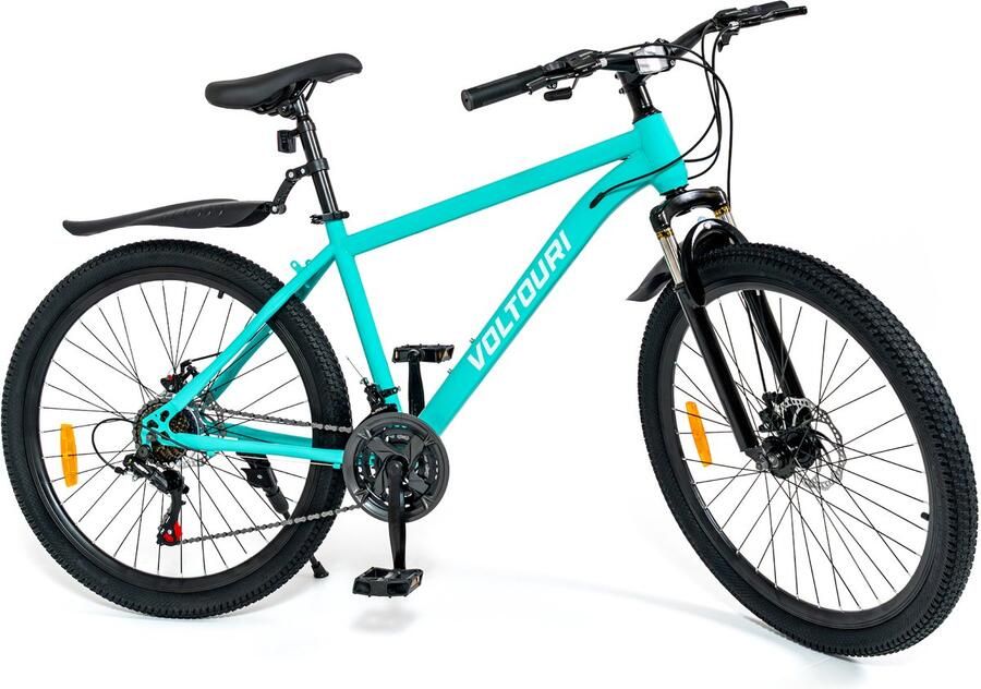 THUNDER VOLTOURI 26” Mountainbike 21 Versnellingen Schijfremmen Turquoise