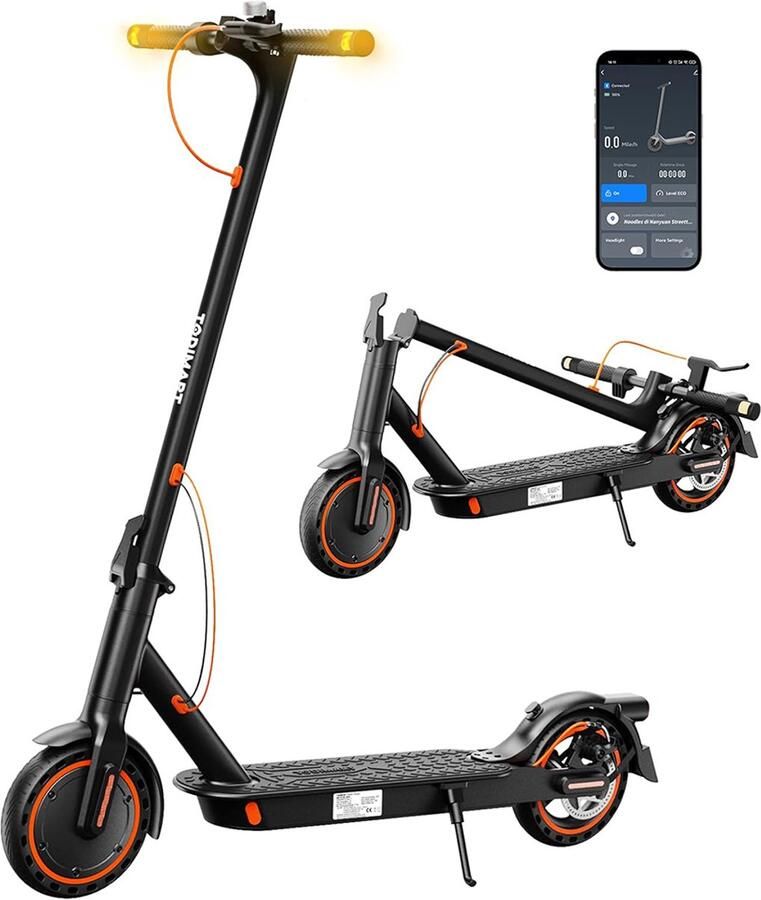 TODIMART T3 S Elektrische Step 350W 36V 7.8Ah 20–25 km Actieradius 8.5 inch Honingraatbanden APP & LED-display Opvouwbaar
