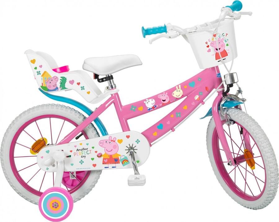 Toimsa Peppa Pig 16 Inch 25 4 cm Meisjes Trommelrem Roze