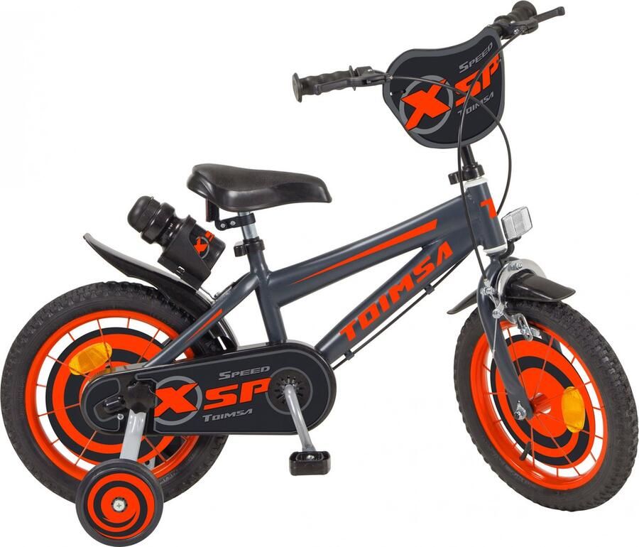 Toimsa XSP 14 Inch 23 5 cm Jongens Trommelrem Zwart Rood