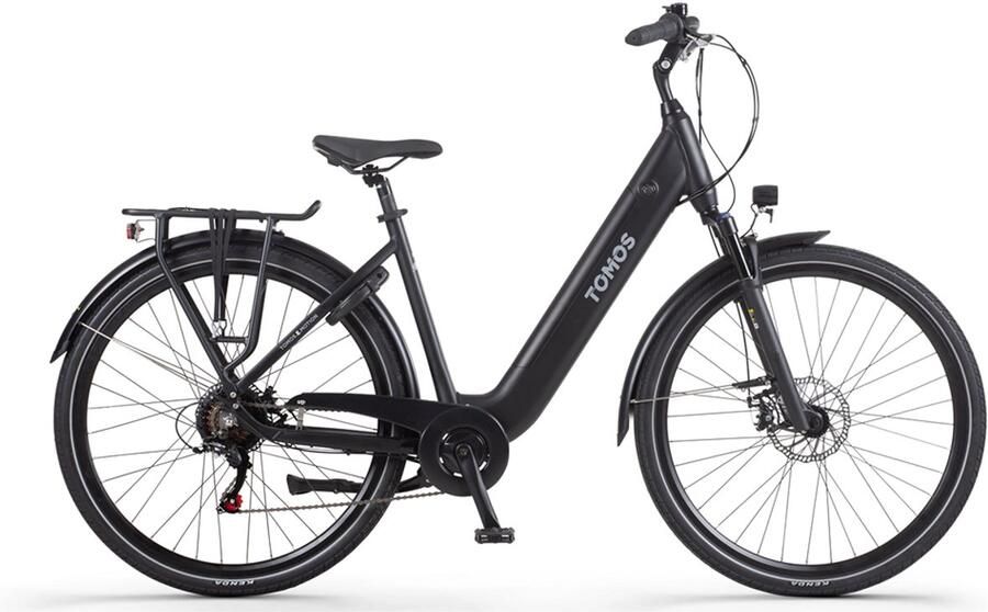 Tomos EB 23 Elektrische Fiets 250W motor 468Wh accu Zwart