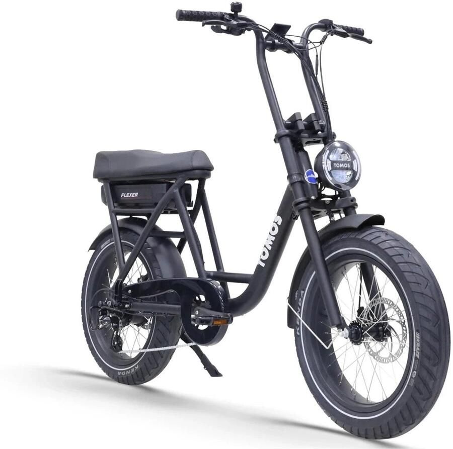 Tomos Flexer Fatbike Lage Instap Mat Zwart