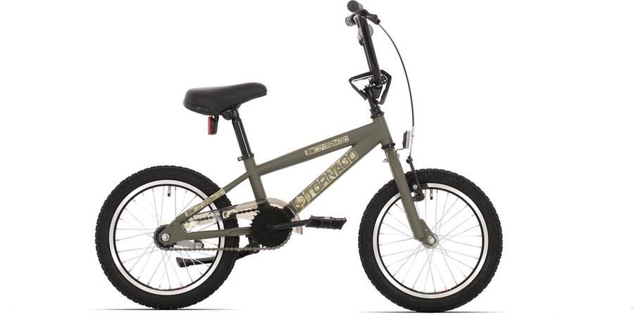 Tornado Bmx Crossfiets 16 inch Kaki-camouflage