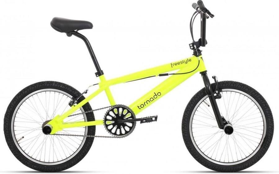 Tornado Freestyle 20 Inch 21 5 Cm Unisex V brakes Geel - Foto 1