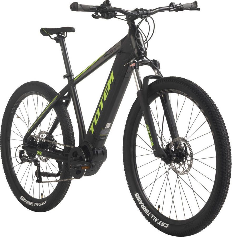 Totem Fiets (elektrisch) E-MTB Hardtail 29” Maurice Pro middenmotor 80NM 20Ah Grijs zwart 53 cm