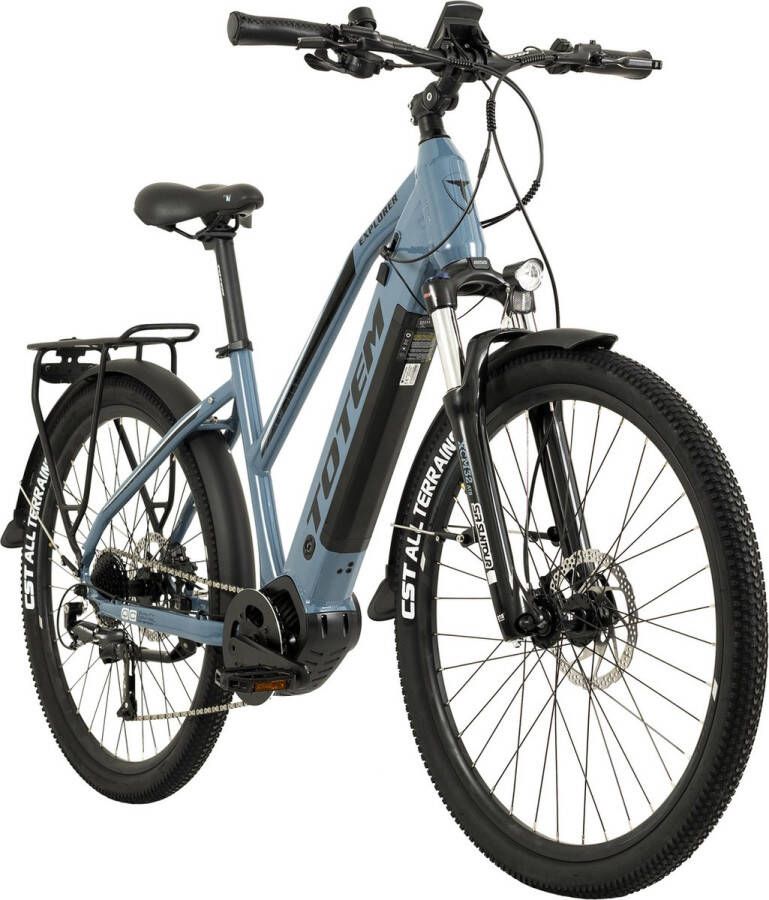 Totem Fiets (elektrisch) E-SUV 27 5” XPL-650 middenmotor 80NM 20Ah blauw 46 cm