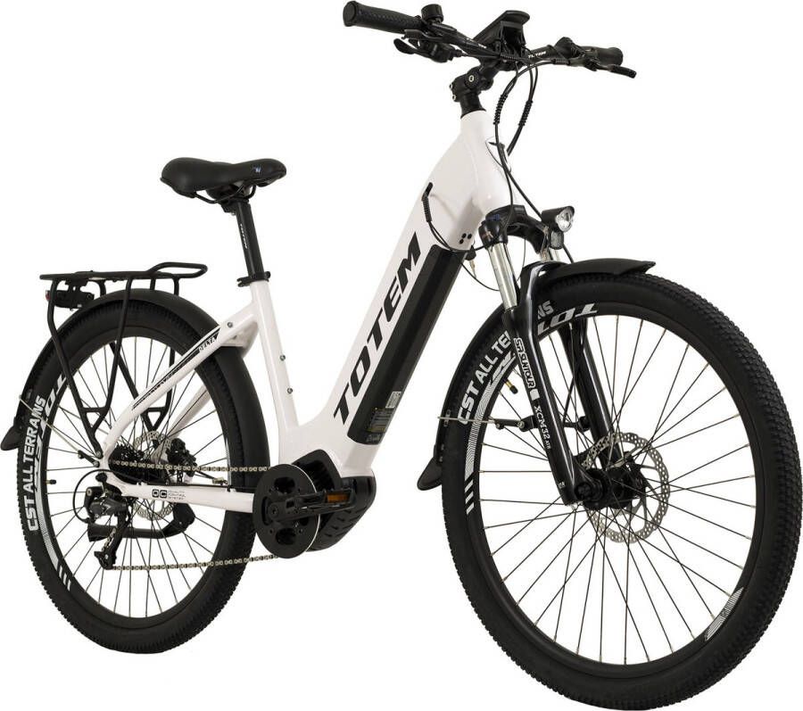 Totem Fiets (elektrisch) E-SUV 29” All Terrain City E-bike DLT-40 middenmotor wit