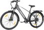 Touroll J1 27 5 inch Trekking Bike met 250W Motor 36V 15.6Ah Batterij Max 100km Bereik 1.8 LCD Display Shi o 7-Speed Schijfrem Zwart - Thumbnail 3