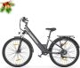 Touroll J1 ST 27 5 inch Trekking Bike met 250W Motor 36V 15.6Ah Batterij Max 100km Bereik 1.8 LCD Display Shi o 7-Speed Schijfrem Zwart - Thumbnail 2