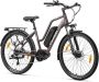Touroll MA2 elektrische fiets 250W middenmotor 36V 13Ah accu 27 5 banden maximumsnelheid 25 km u maximaal bereik 100 km hydraulische schijfrem verende voorvork met lockout Shi o 7-speed Donkergrijs - Thumbnail 5
