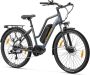 Touroll MA2 elektrische fiets 250W middenmotor 36V 13Ah accu 27 5 banden maximumsnelheid 25 km u maximaal bereik 100 km hydraulische schijfrem verende voorvork met lockout Shi o 7-speed Donkergrijs - Thumbnail 3