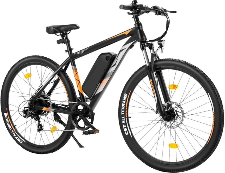 Touroll U2 Pro Elektrische Fiets 250W 150km Bereik 48V 15Ah Batterij 29 Banden Shi o 8 Versnellingen Hydraulische Schijfrem 80mm Vering LED Display Zwart