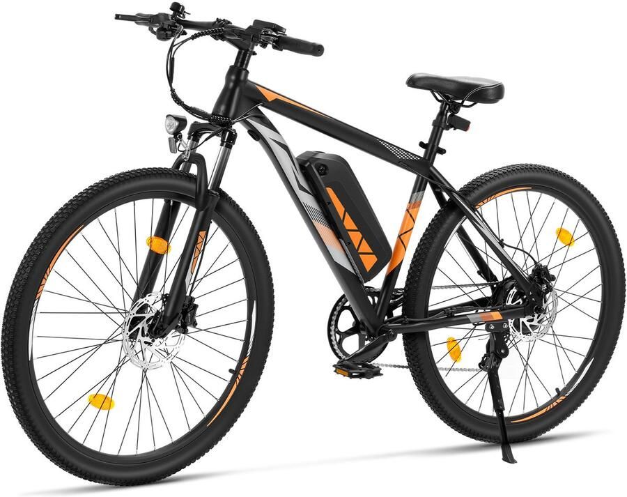 Touroll U2 Pro Elektrische Fiets 250W 150km Bereik 48V 15Ah Batterij 29 Banden Shi o 8 Versnellingen Hydraulische Schijfrem 80mm Vering LED Display Zwart