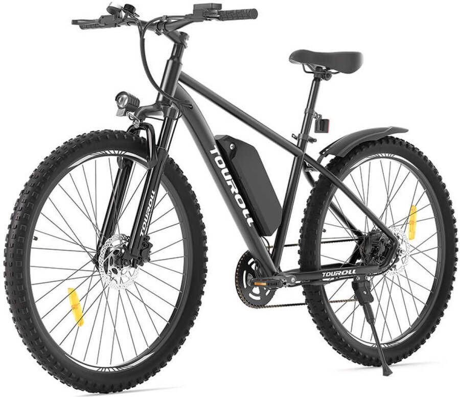 Touroll U2 29 inch Hydraulische Rem Zwart EU Stekker 48V250W 15Ah E-Bike