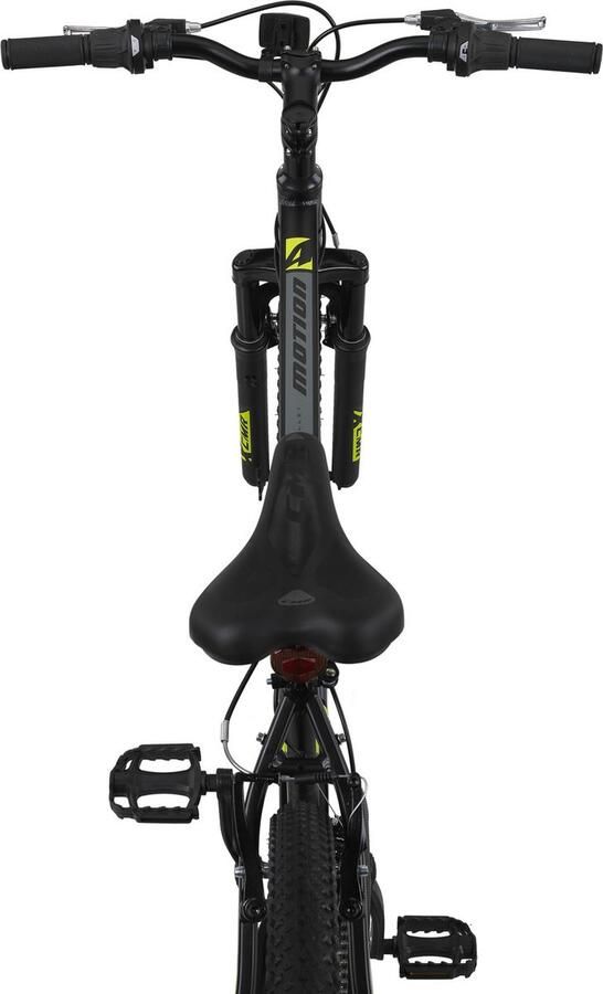 Umit 4 Motion MTB 27.5 Inch 47 cm Unisex 21V V-Brakes Zwart Geel - Foto 3