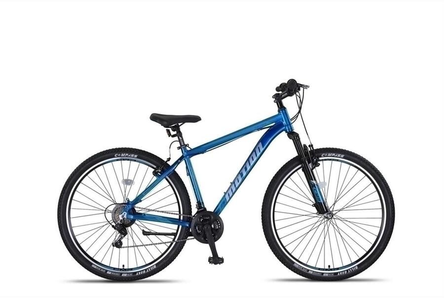 Umit 4 Motion MTB 29 Inch 46 cm Unisex 21V V-Brakes Blauw Zwart - Foto 2